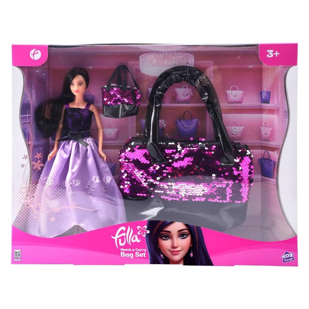 Doll - Purple + Carry Bag Ages 3+