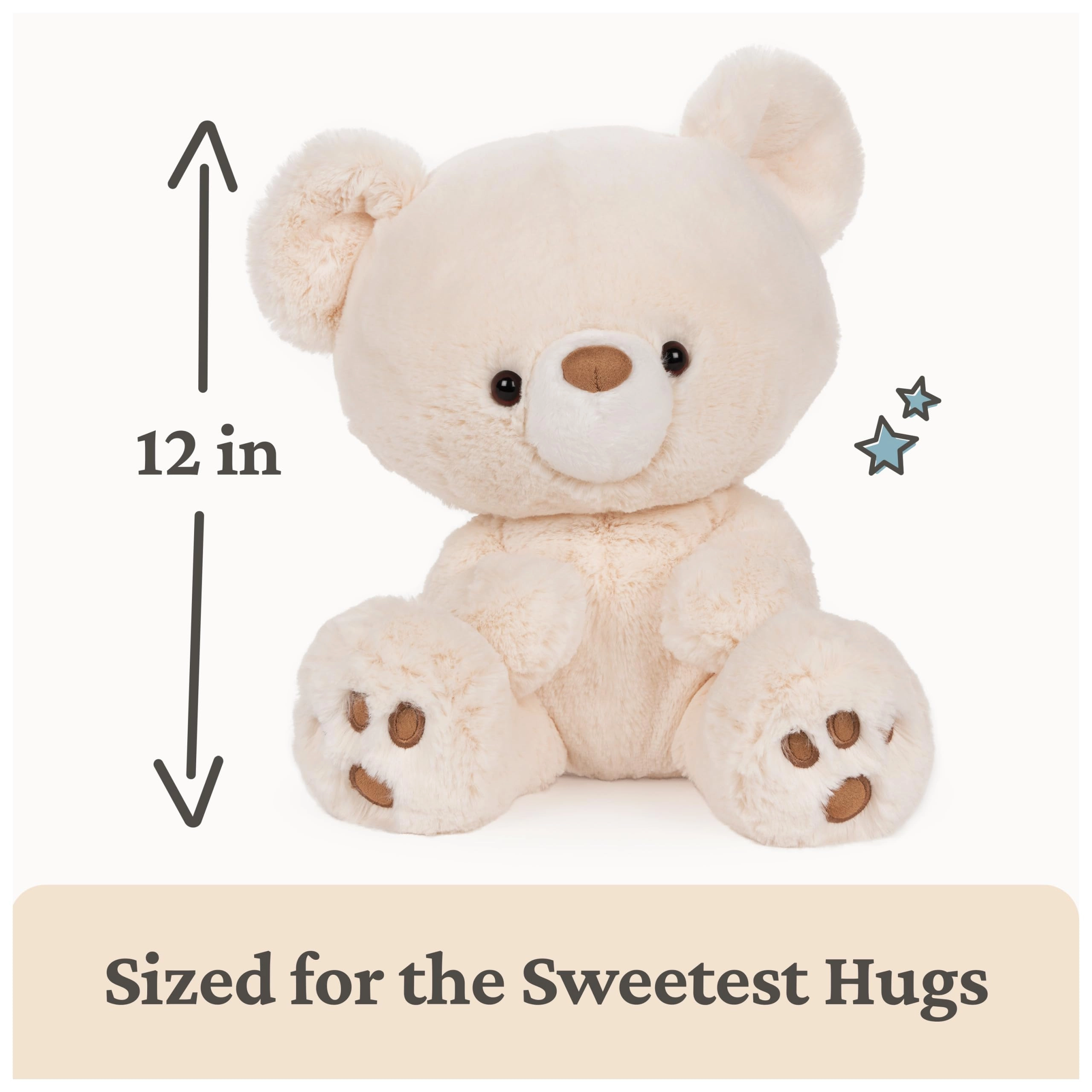 Kai Teddy Bear - 12" Vanilla/Cream
