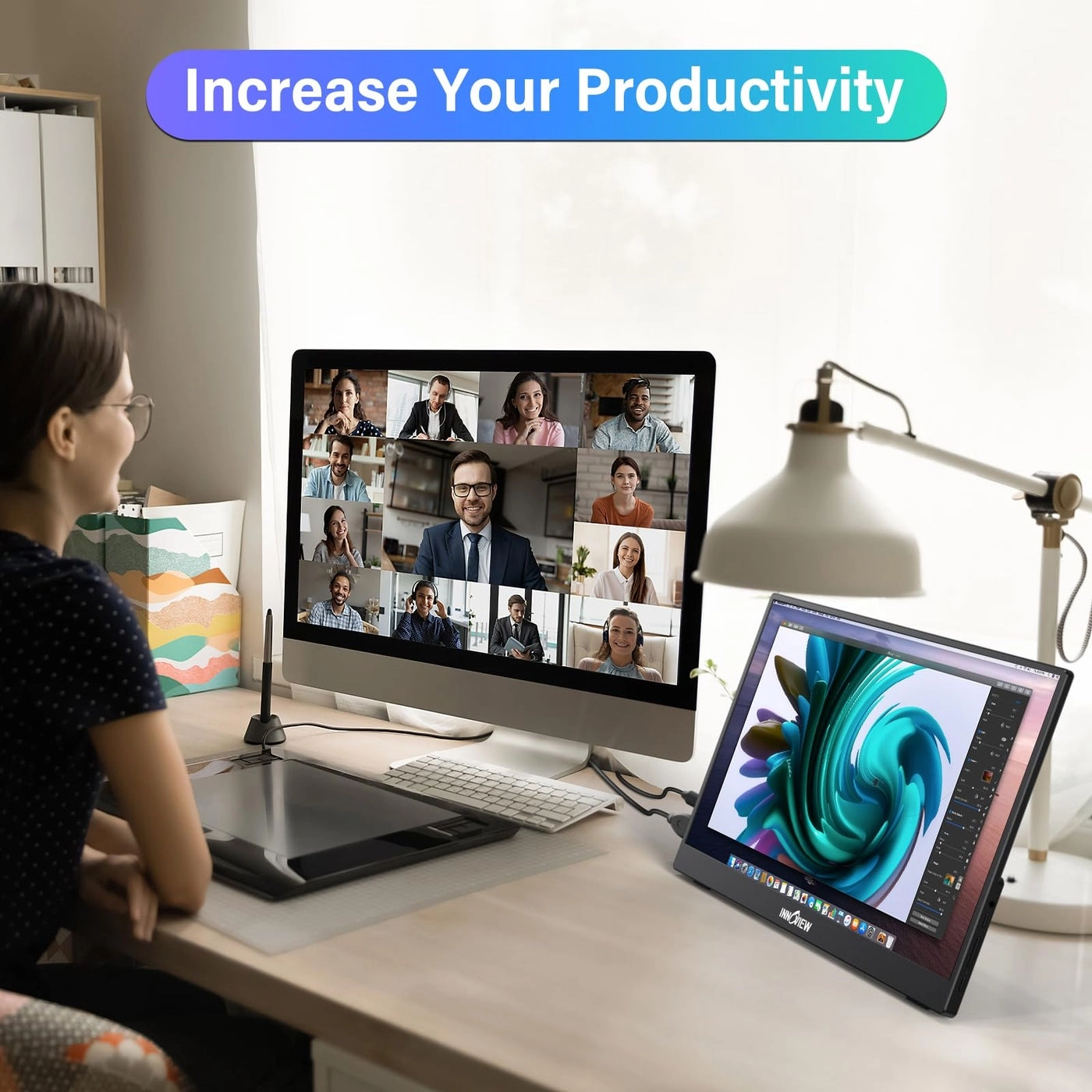 Portable Monitor - FHD 1080P 15.6''