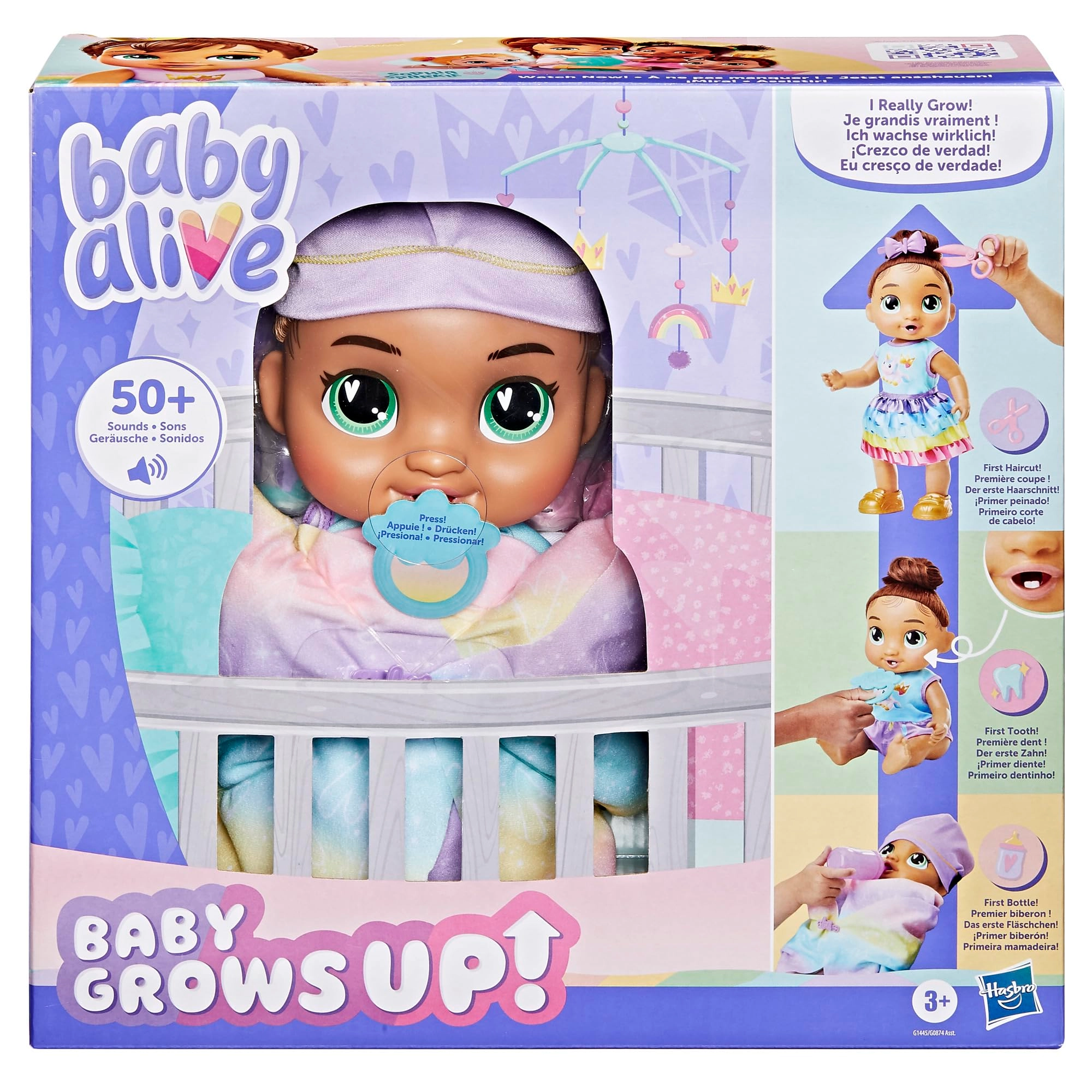 Hasbro Sophia Doll - Plastic Baby Grows Up Ages 3+
