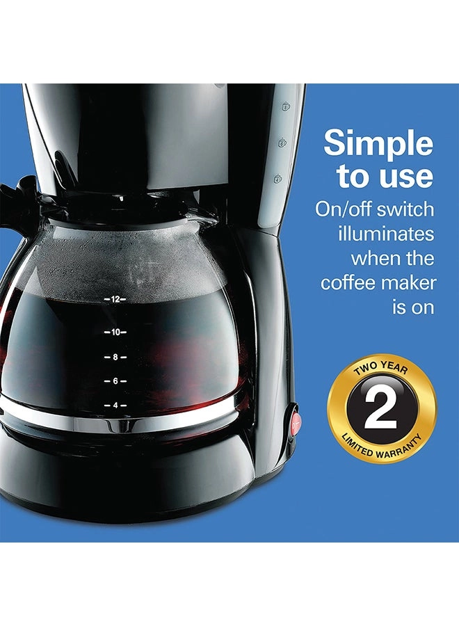 12-Cup Drip Coffee Maker 49316