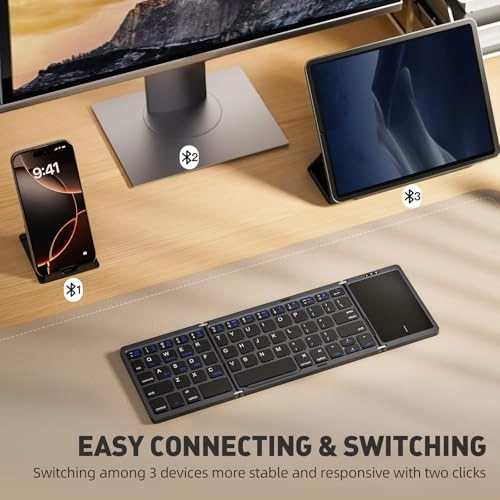 BK08 - Foldable Touchpad Bluetooth