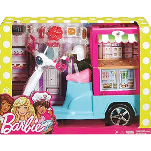 BARBIE Bistro Cart - 3 years+ 6 pieces