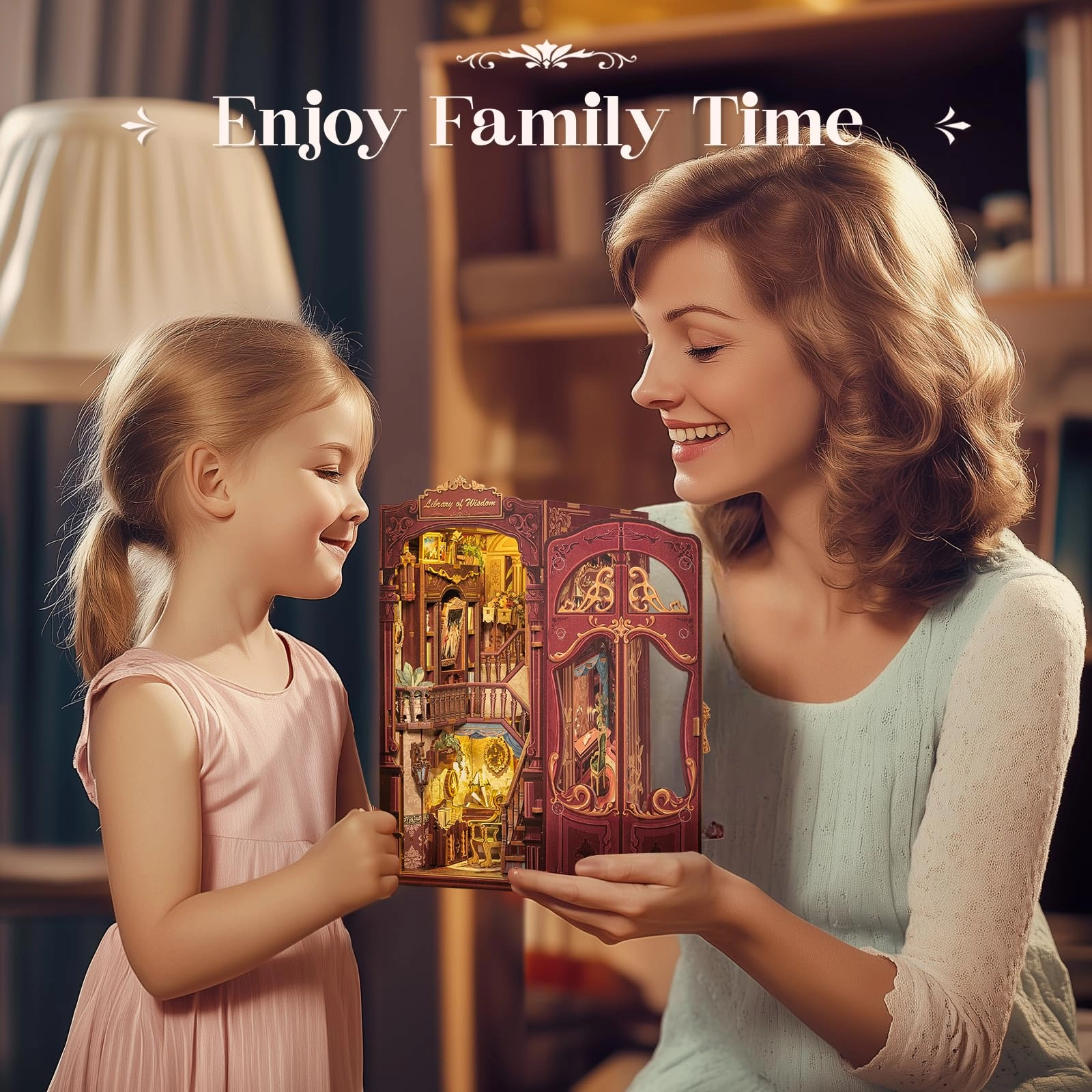 Book Nook Kit - Library of Wisdom 1:12