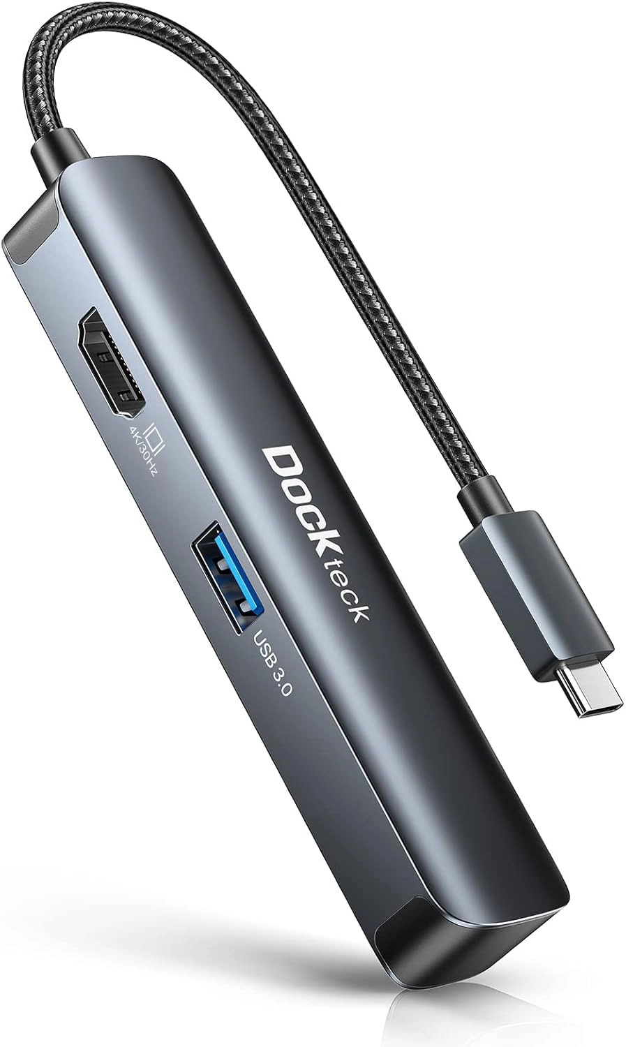 Dockteck USB C Hub - USB 3.0 4K 30Hz