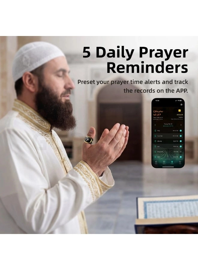 Smart Tasbih Tally Counter Ring