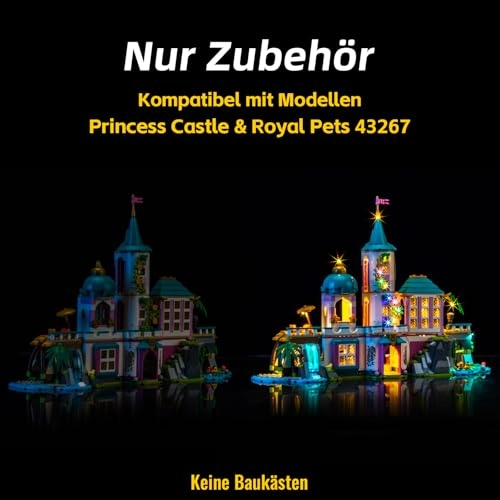 43267 Princess Castle & Royal Pets - LED Light Set DIY