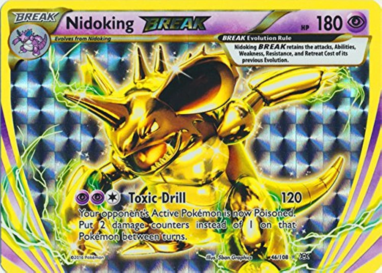 Pokmon Pokemon Nidoking Break 46/108 - English