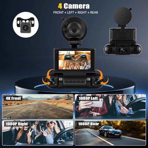 2K WiFi Car Dash Cam - 2K