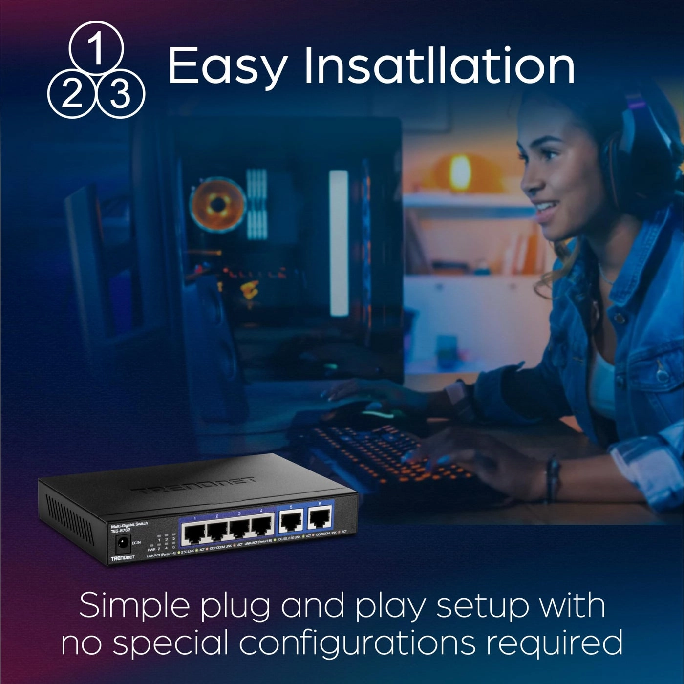 TEG-S762 6-Ports