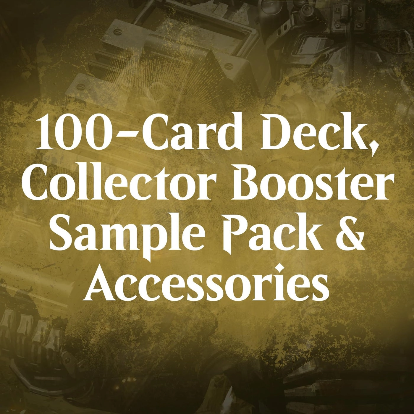 Fallout Commander Deck - Science! 100pcs