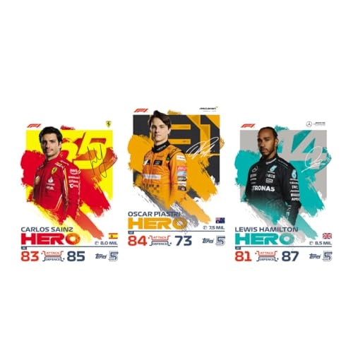 Turbo Attax F1 2024 - 61 pcs