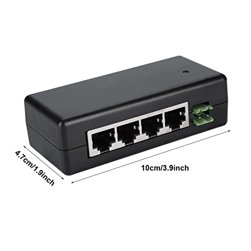 Non-Standard Passive POE Injector - DC9V-48V 8 PoE RJ45 IEEE802.3af/at 10/100Mbps