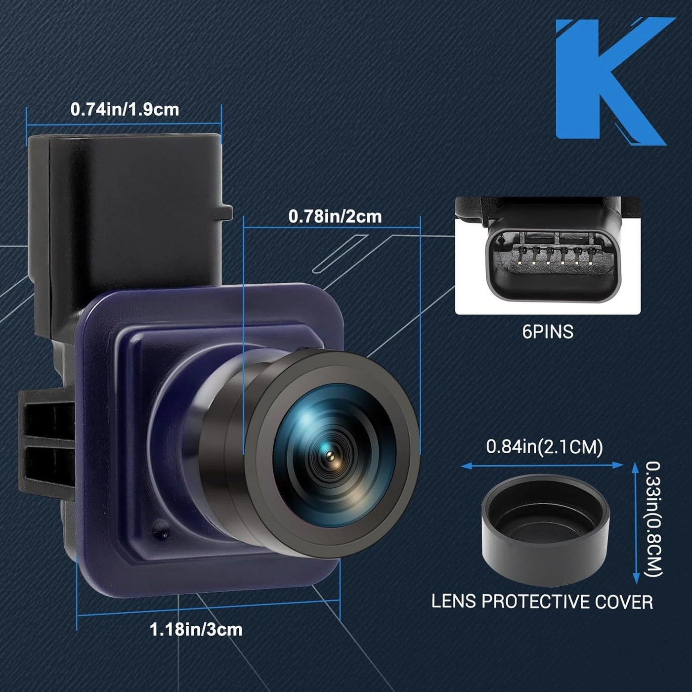 Rear View Backup Camera - HD 170°