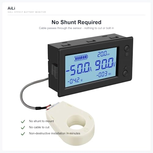 Battery Monitor - 300V 100A