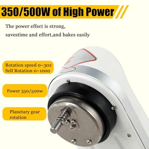 Professional Stand Mixer - 7L 350W/500W/500W