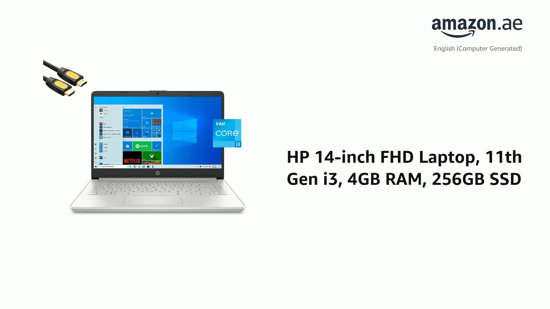 DQ Series 14-dq2055wm - 14'' Core i3-1115G4 4GB DDR4 256GB SSD