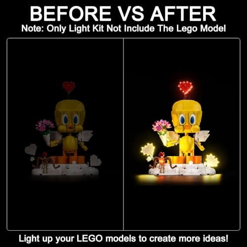 Led Light Kit - Compatible with Lego 40824 Yellow