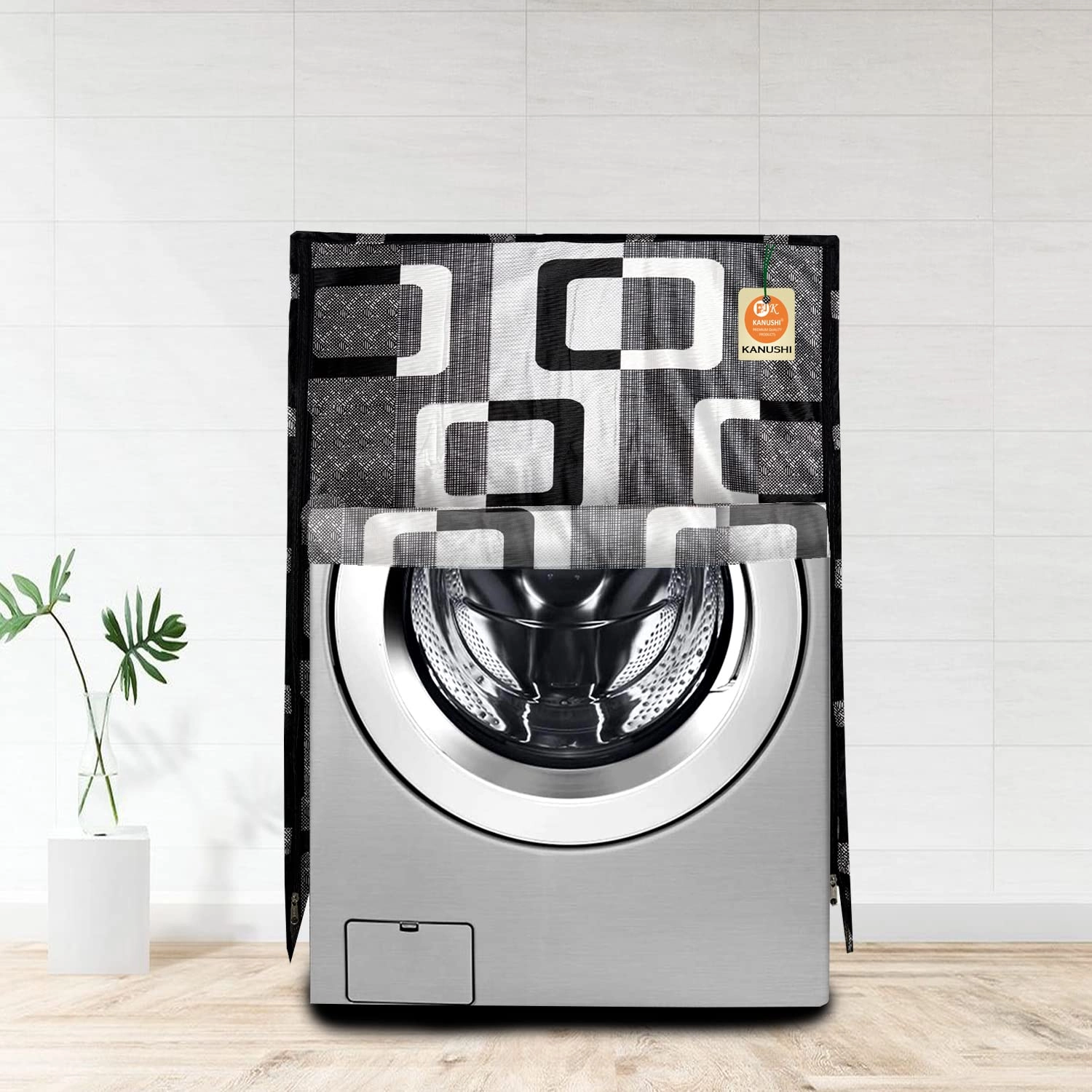 Front Load Washing Machine Cover - Washable Dustproof 23x23x33