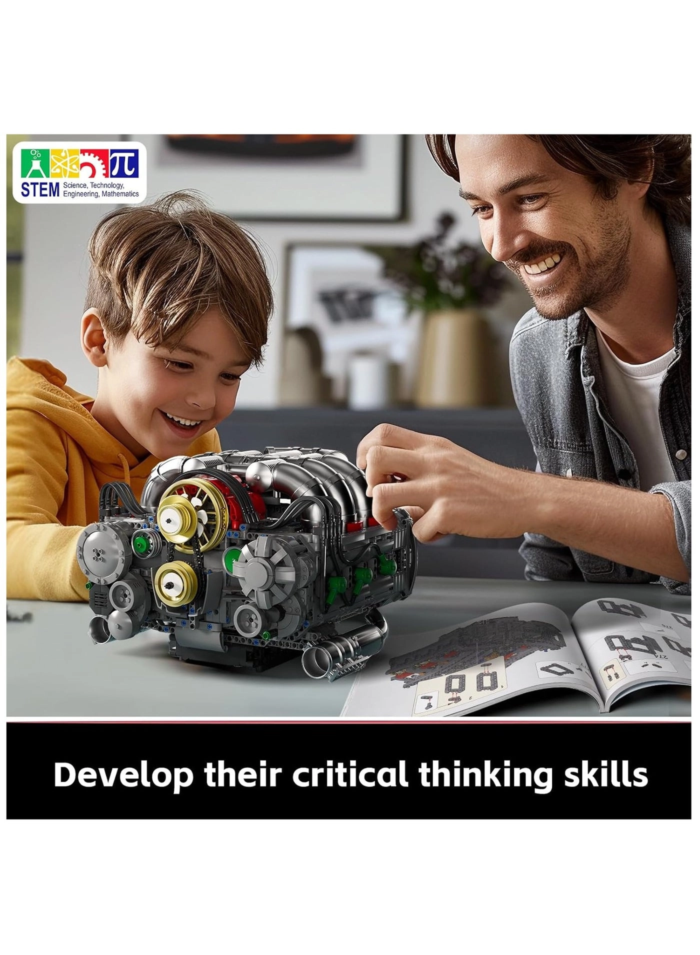 Flat-Six Engine Model Kit (10181) - Battery Box