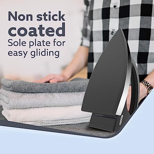 Regal Heavy Weight Electric Dry Iron - 1000W Black