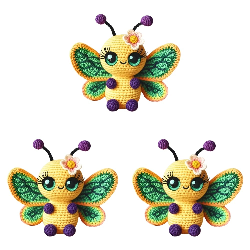 clothdank Butterfly Crochet Kit - 1.0 Count