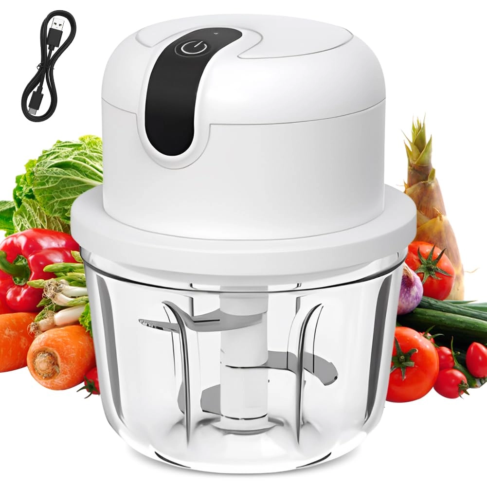 Ruioomeep Electric Kitchen Chopper - 350 ml USB charging