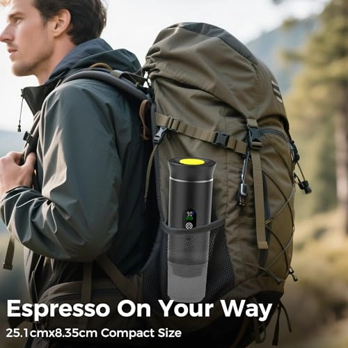 Portable Coffee Machine - ground coffee large and small coffee pods