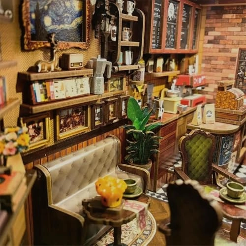 Book Nook Kit - Corner Coffee Shop