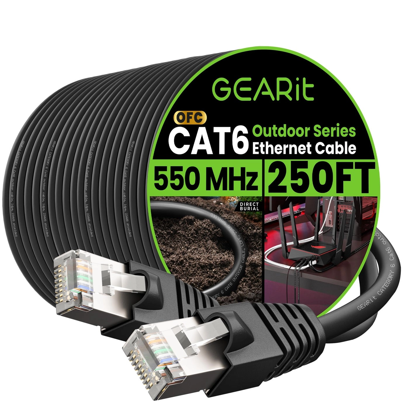 Cat6 Ethernet Cable - 250ft