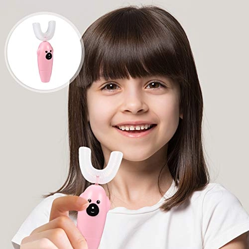 U Shaped Toothbrush - Rechargeable Pink