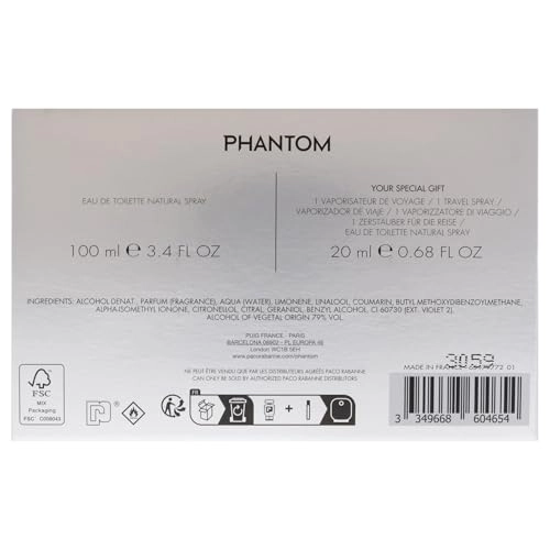 Phantom Eau de Toilette - 100 ml + 20 ml