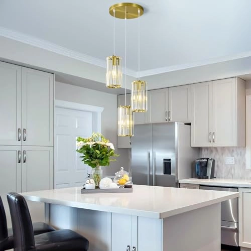 Chandelier - 3-Luces Chrome Crystal