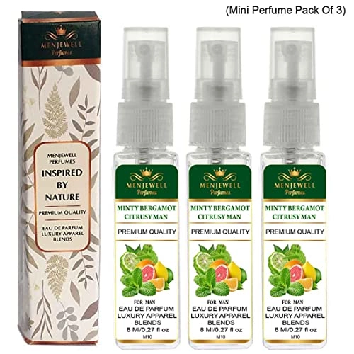 Minty Bergamot Citrusy Man Eau de Parfum - 24ml Pack