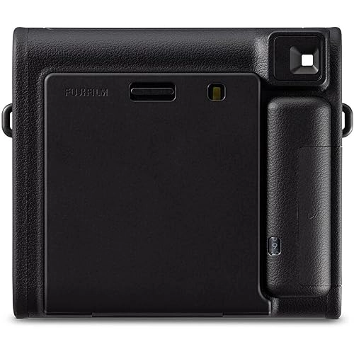 Instax Square SQ40 - Vintage Black + Instax Film Value Pack - 40 Sheets + Shutter Accessories - Photo Album 80 Pockets