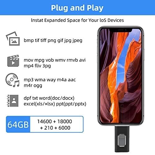 USB Stick - USB 3.0 Lightning for iPhone 64GB