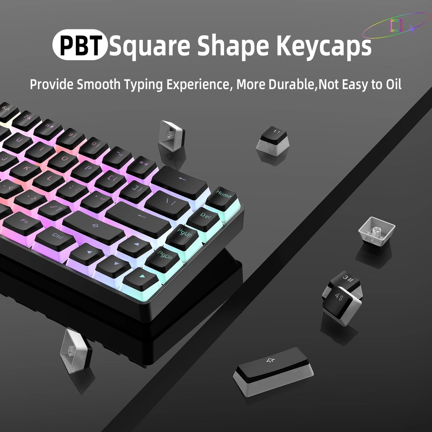 117 Key PBT Keycap Set - US Layout RF