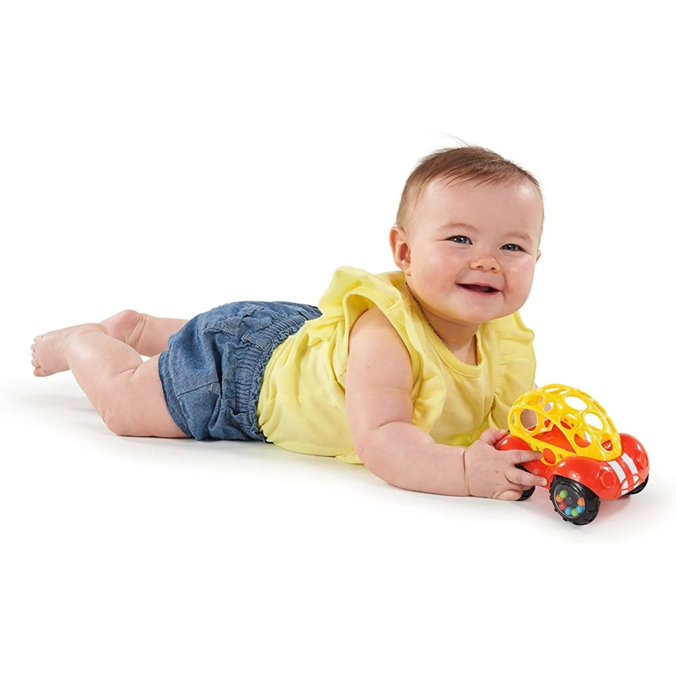 Rattle & Roll Toy - 3 months Oball material 1pc