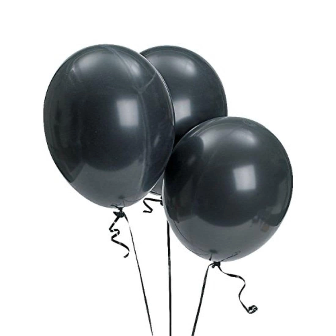 Party Time Trading LLC Onyx Black Balloons - 44 Pieces