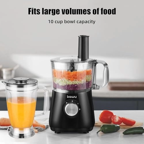 8-in-1 Food Processor - 1.8L 1.2L