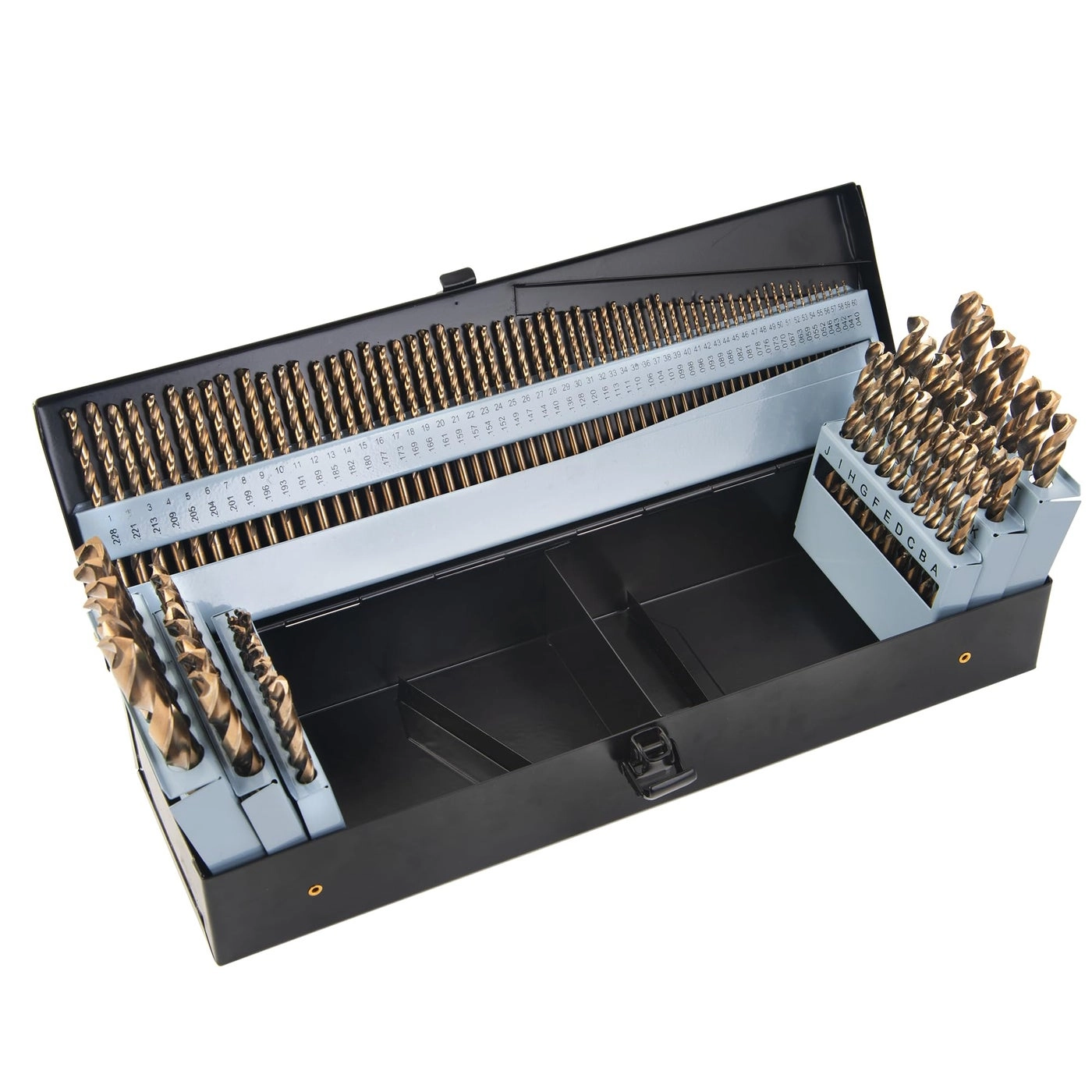 Kendo Cobalt Drill Bit Set - Cobalt 115 Pieces
