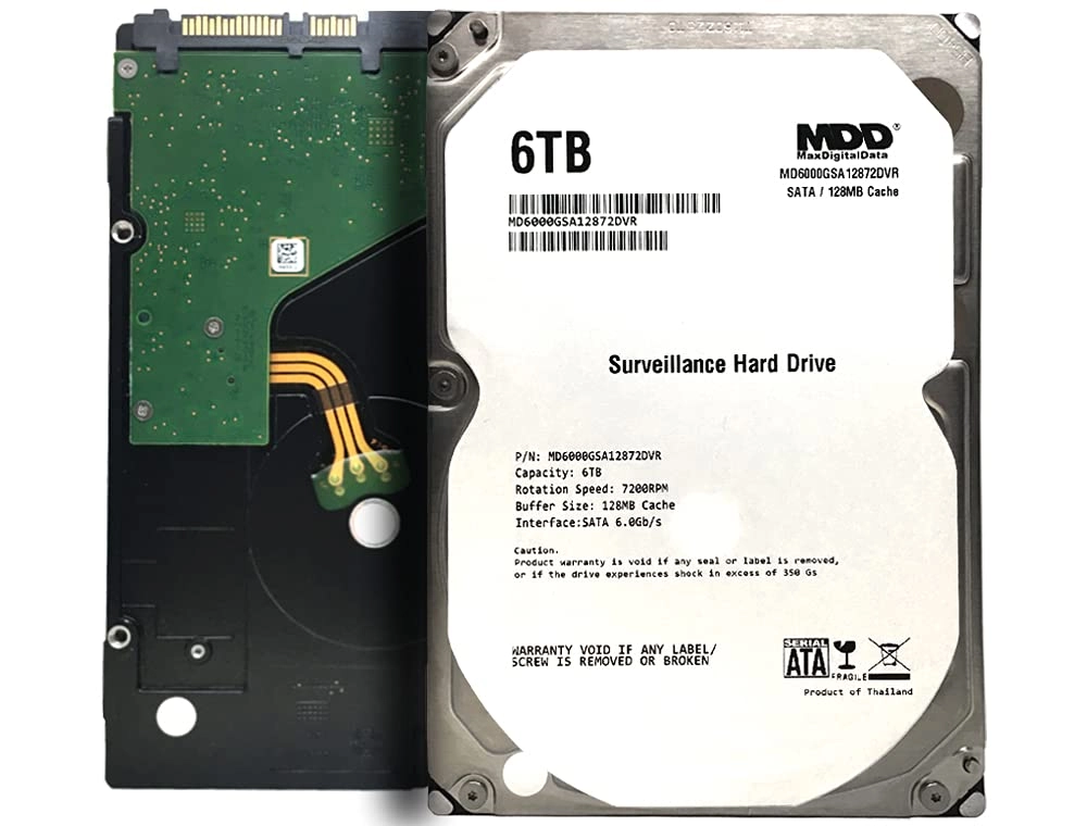 MD6000GSA12872E 3.5" 7200rpm 128MB SATA 6Gb/s (MD6000GSA12872E/3YR) - 6TB