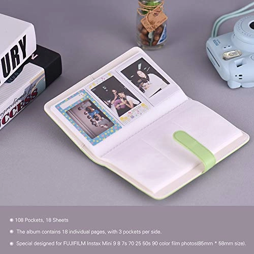 Instax Mini 108 Pockets PU Leather Photo Album