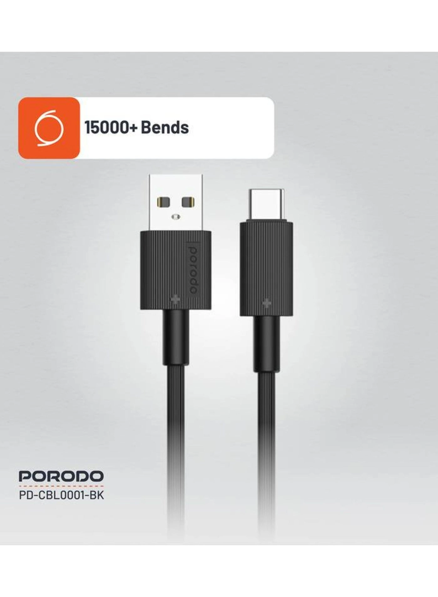 Charge Cable 480Mbps USB-A to USB-C 1.2m PVC