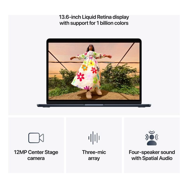 MacBook Air MDHG4AB - 13'' M5 Air | 10-Core CPU 10-Core GPU 24 GB DDR4 1 TB SSD