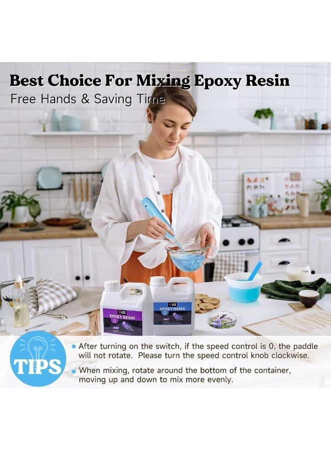 Resin Mixer Electric - Rechargeable 1199mAh battery 299RPM