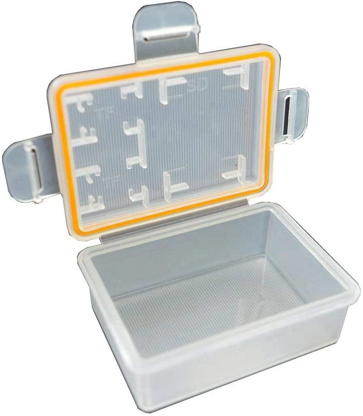 Camera Battery Case - 6Pcs + Memory Card Case Protector