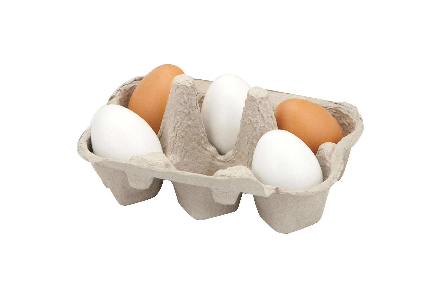 Wooden Eggs - Suitable for 2 years & above 6pcs