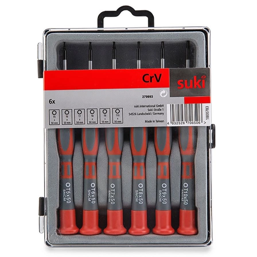 Suki Precision Screwdriver Set - Torx (6 Pcs)