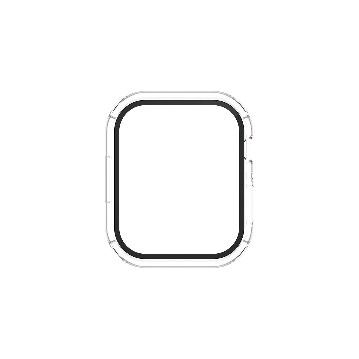 Frame & Screen Protector for Apple Watch 10 (41mm) - Full Body Slim Transparent